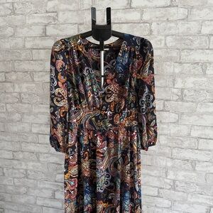 Pinch Vibrant Paisley Dress